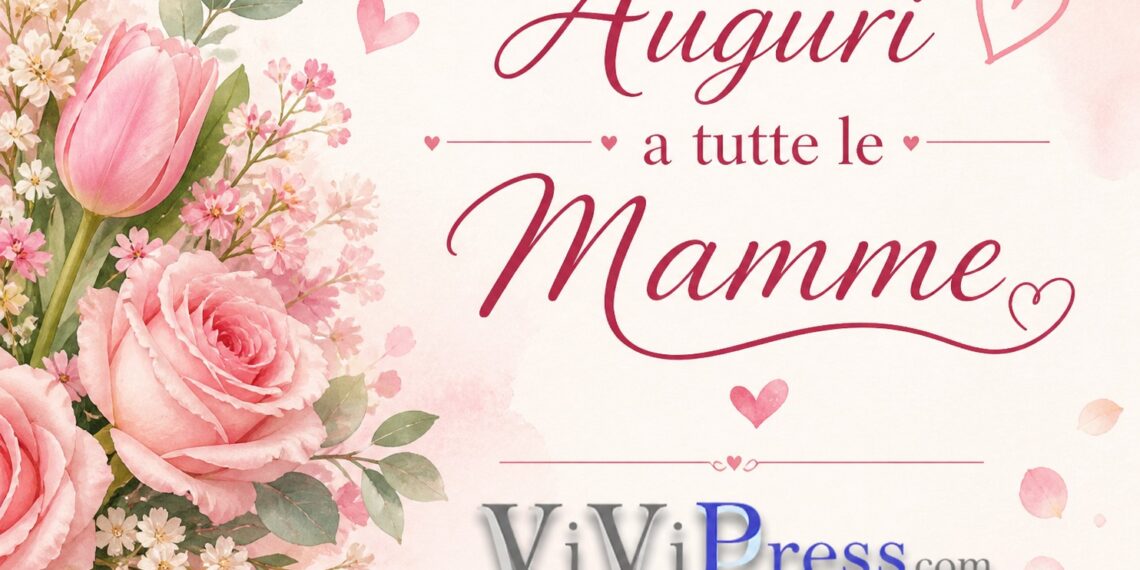 10 maggio 2026, Festa della Mamma. I nostri Auguri a tutte le Mamme