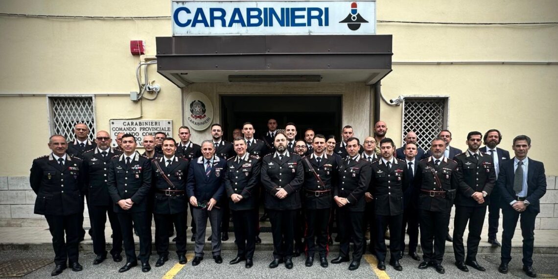 Il Comandante Interregionale Carabinieri “Culqualber”, in visita al Comando Provinciale di Vibo Valentia