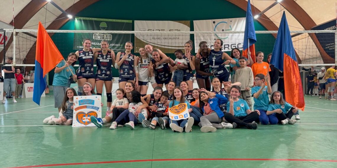 Volley B2 Femminile, Gi.Pe Todo Sport centra l’obiettivo: è salvezza all’ultimo respiro! 1 Volley, Todo Sport cuore e coraggio: la B2 resta a Vibo Valentia