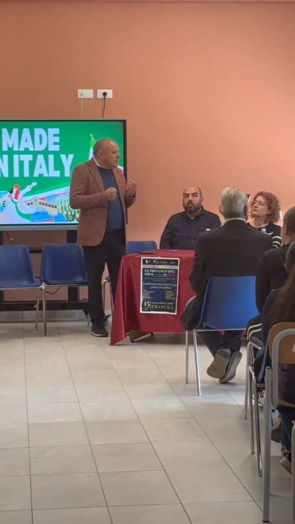 A Francica le Giornate del Made in Italy patrocinate dall'Epli con gli allievi della scuola media Barrio 7 WhatsApp Image 2026 05 17 at 16.25.53