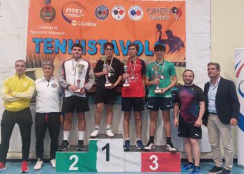 Tennis tavolo: il pongista vibonese Nicola Scuticchio domina la sesta categoria nelle finali regionali