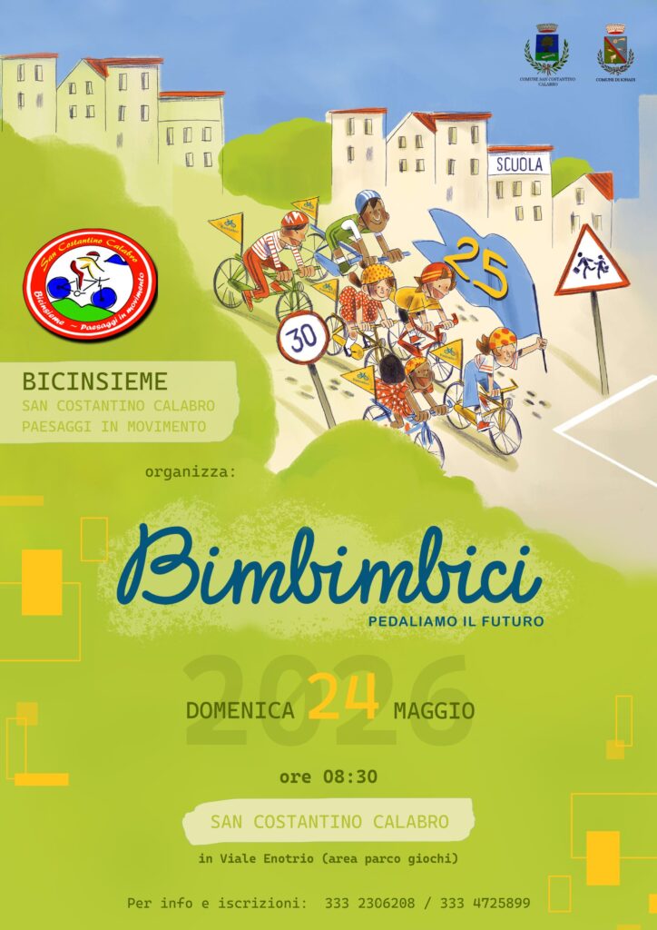 Domenica la decima edizione della manifestazione nazionale Bimbimbici 2 WhatsApp Image 2026 05 19 at 10.49.29
