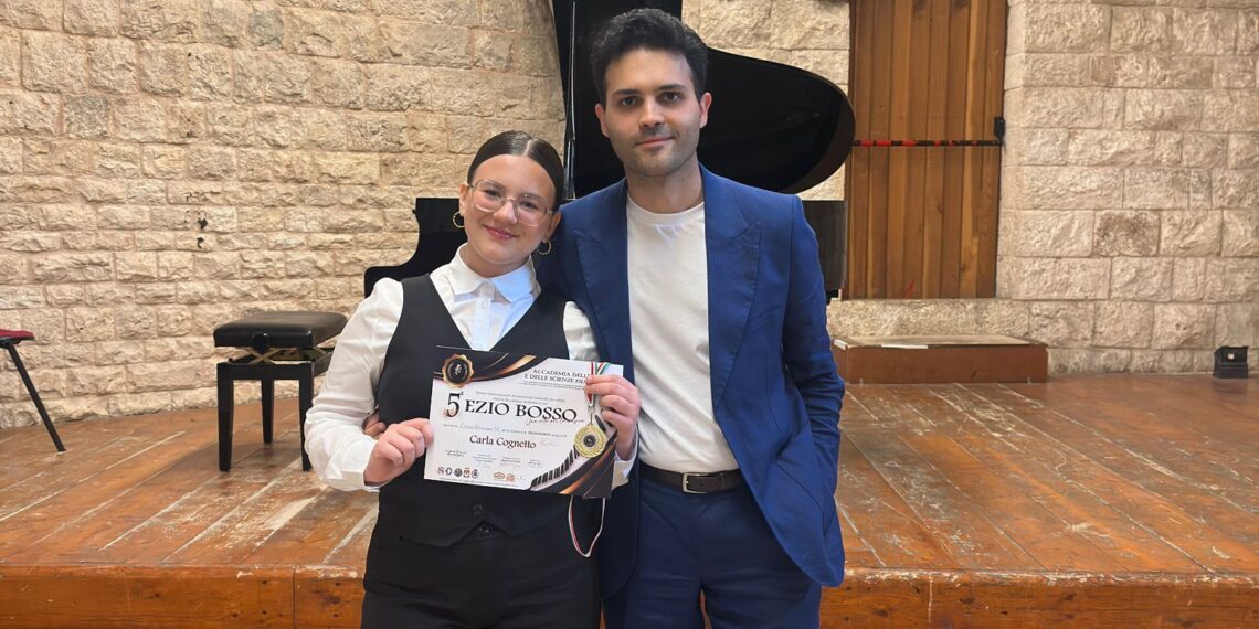 Giovane pianista vibonese allieva del Filangieri trionfa al Premio Internazionale “Ezio Bosso”. La soddisfazione del Convitto