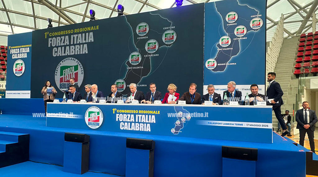 Il primo congresso di Forza Italia in Calabria incorona Francesco Cannizzaro segretario regionale