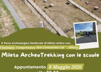 Archeotrekking con le Scuole: venerdì a Mileto gli studenti dell’Istituto Comprensivo S. Costantino-Mileto 10 Archeotrekking con le Scuole: venerdì a Mileto gli studenti dell’Istituto Comprensivo S. Costantino-Mileto
