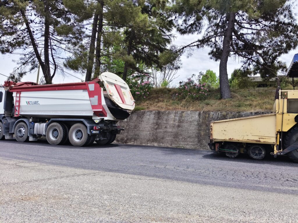 S.P. 85 Briatico–Zungri, in corso i lavori di messa in sicurezza 2 In corso i lavori lungo la SP 85