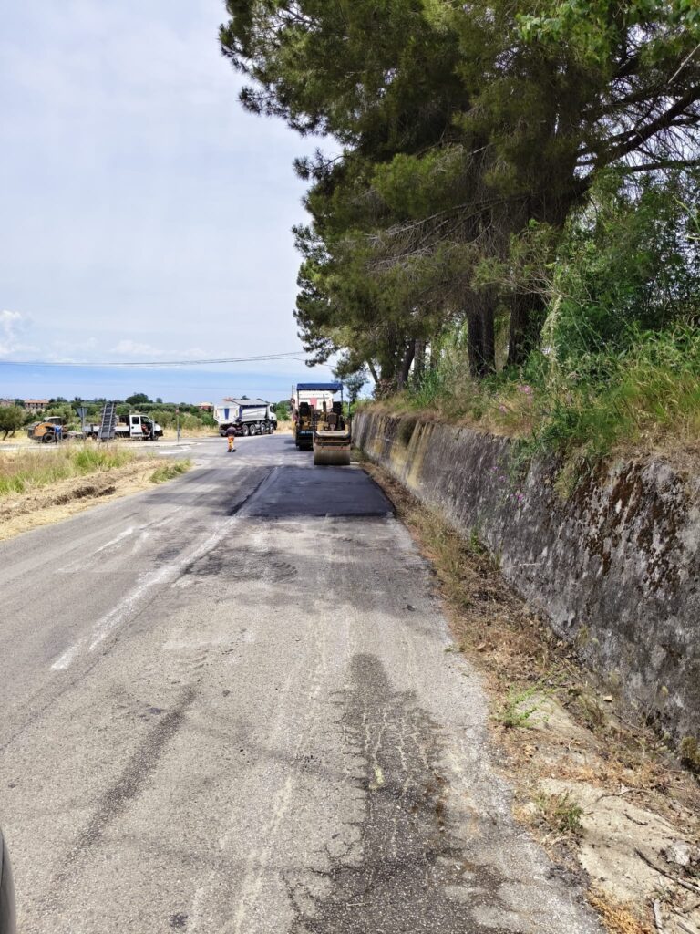 S.P. 85 Briatico–Zungri, in corso i lavori di messa in sicurezza 3 Lavori lungo la SP 85