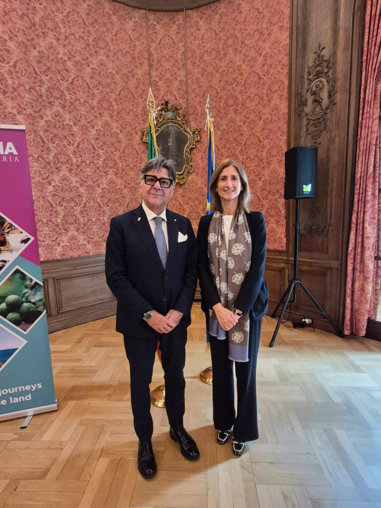 80° anniversario della Repubblica Italiana. Missione istituzionale a Copenaghen del Presidente di Unioncamere Falbo 3 Pietro Falbo Giuliana Del Papa