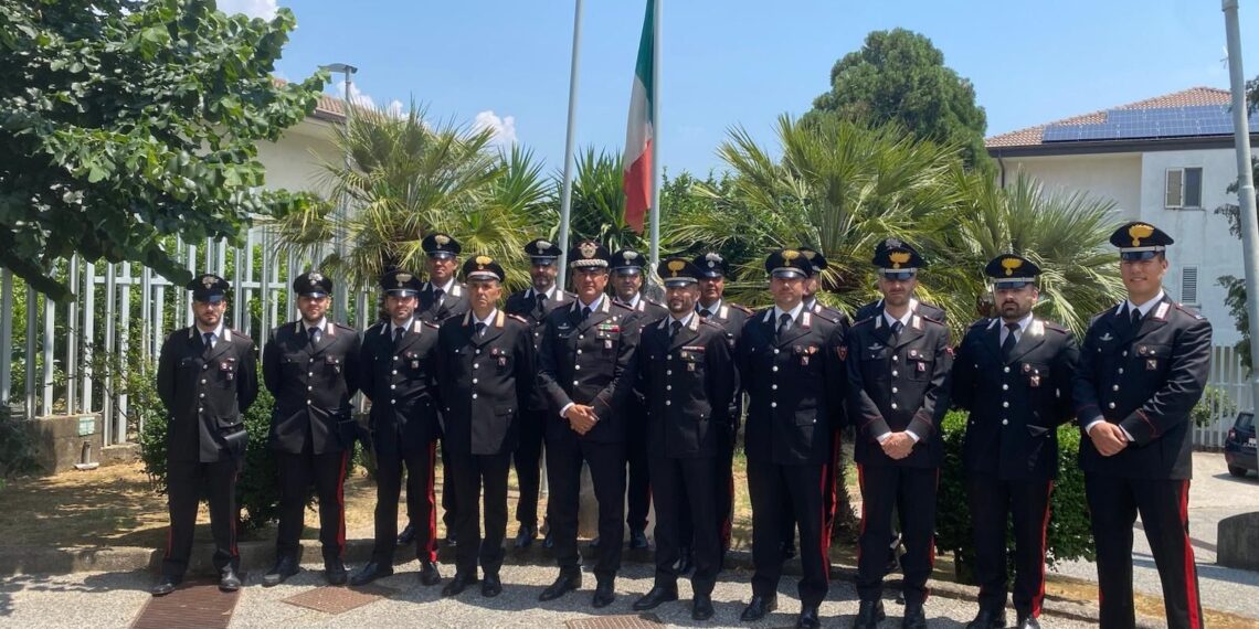 Il Generale Giovanni Pellegrino fa visita alla Compagnia Carabinieri di Girifalco
