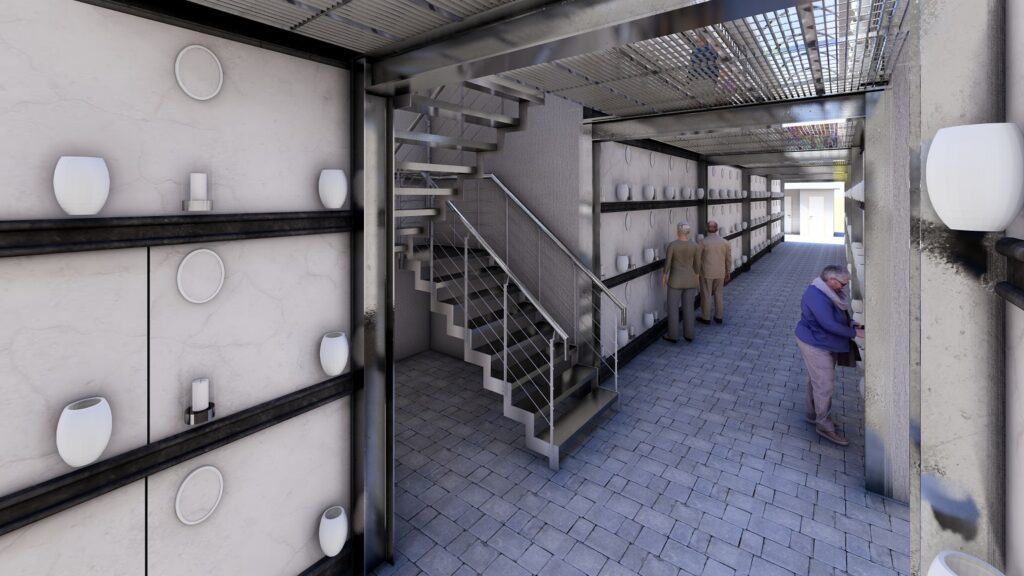cimitero vibo ampliamento rendering 2