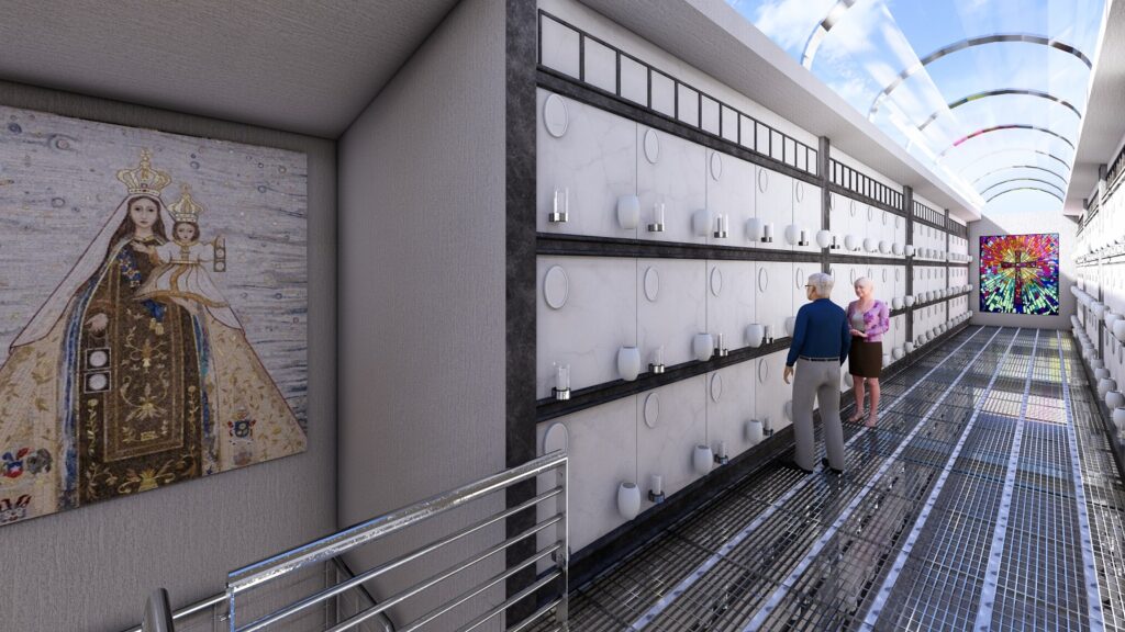 cimitero vibo ampliamento rendering 3