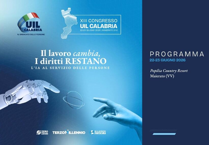 A Maierato due giorni dedicati ai temi del lavoro: il congresso UIL Calabria tra IA, caporalato e sviluppo 1 A Maierato due giorni dedicati ai temi del lavoro: il congresso UIL Calabria tra IA, caporalato e sviluppo