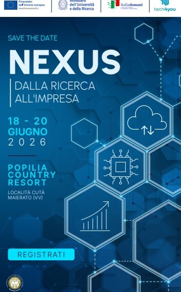Nexus: dalla Ricerca all’Impresa. A Maierato l’evento dell’Ecosistema dell’Innovazione Tech4You (VIDEO) 1 Nexus: dalla Ricerca all’Impresa. A Maierato l’evento dell’Ecosistema dell’Innovazione Tech4You (VIDEO)