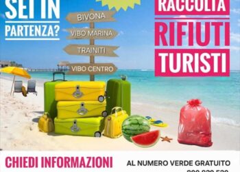 Smaltimento rifiuti, un servizio per turisti e vacanzieri in partenza da Vibo Valentia. Numero e email a disposizione per tutte le informazioni