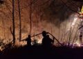 Vibo Valentia, ancora incendi: oltre 30 interventi dei Vigili del Fuoco. In fiamme più di 100 ettari a Torre Galli (FOTO)