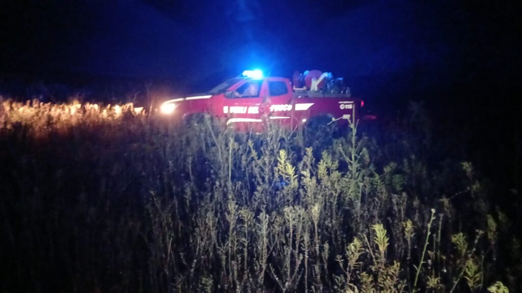 Vigili del Fuoco di Vibo Valentia impegnati per fronteggiare l'emergenza incendi 6 7