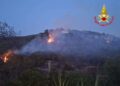 Vasto incendio si è svilupato ieri nel tardo pomeriggio tra Santa Maria di Ricadi e Joppolo (VIDEO)