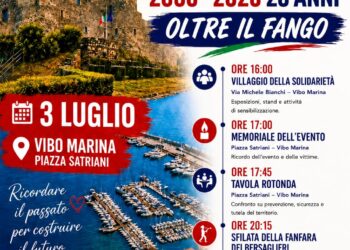 Vibo Valentia a vent’anni dall’alluvione: il 3 luglio una giornata tra memoria e futuro. Il programma