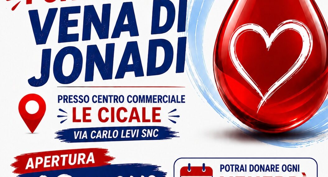 Avis Provinciale di Vibo Valentia: dal 10 luglio prende il via il nuovo Punto Prelievo Fisso 1 Avis Provinciale di Vibo Valentia: dal 10 luglio prende il via il nuovo Punto Prelievo Fisso