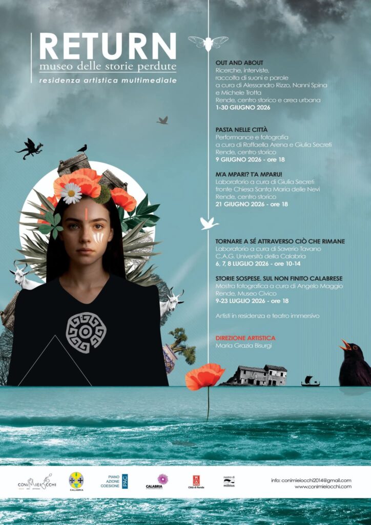Return - Museo delle storie perdute: dal 6 all’8 luglio il laboratorio di drammaturgia con Saverio Tavano 2 Locandina Return