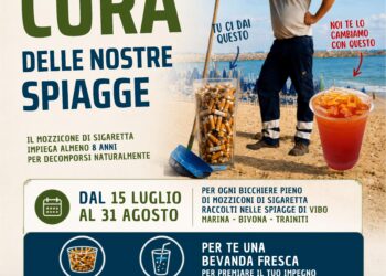 “Prendiamoci cura delle nostre spiagge”: torna la campagna di sensibilizzazione ambientale per la raccolta dei mozziconi 4 “Prendiamoci cura delle nostre spiagge”: torna la campagna di sensibilizzazione ambientale per la raccolta dei mozziconi
