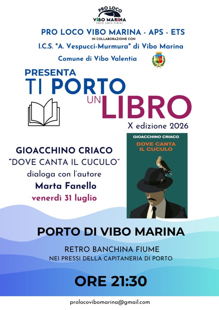 ...Metti una sera a Vibo Marina con lo scrittore calabrese Gioacchino Criaco 2 PHOTO 2026 07 30 10 12 43