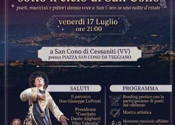 Versi, note e colori sotto il cielo di San Cono. La piazza si fa poesia, arte e musica