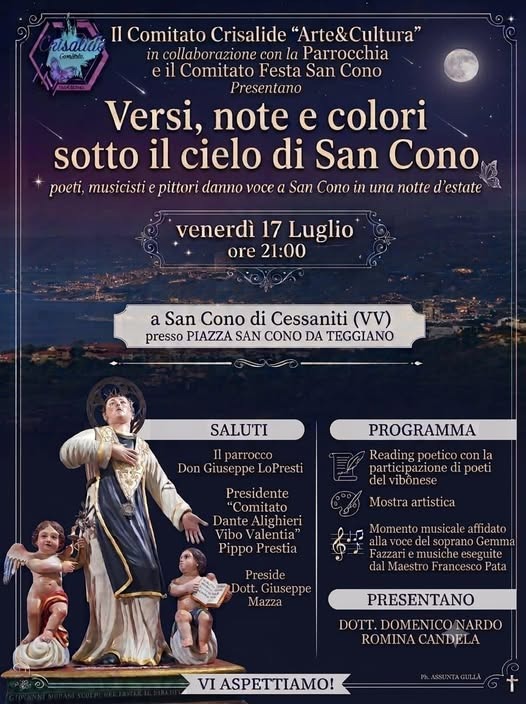 Versi, note e colori sotto il cielo di San Cono. La piazza si fa poesia, arte e musica 2 WhatsApp Image 2026 07 09 at 08.52.55 1