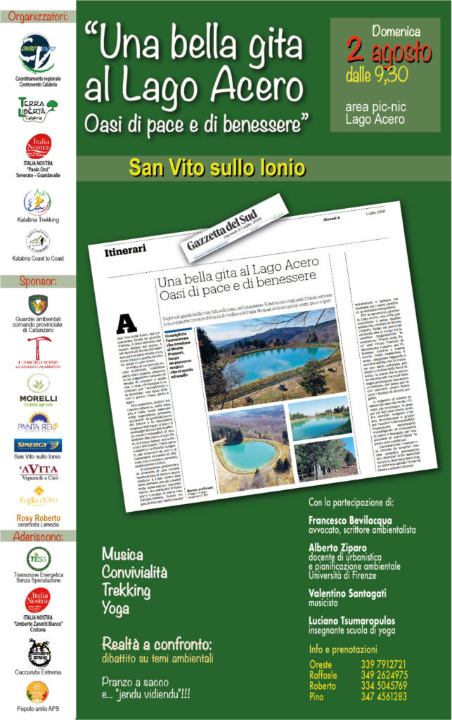 "Una bella gita al Lago Acero" per ribadire un deciso NO alle grinfie devastatrici delle pale eoliche 2 WhatsApp Image 2026 07 27 at 13.23.07