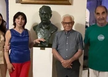 L'autoritratto scultoreo di Luigi Verrino da ammirare nel Chiostro del complesso monumentale San Domenico di Taverna 9 L’autoritratto scultoreo di Luigi Verrino da ammirare nel Chiostro del complesso monumentale San Domenico di Taverna