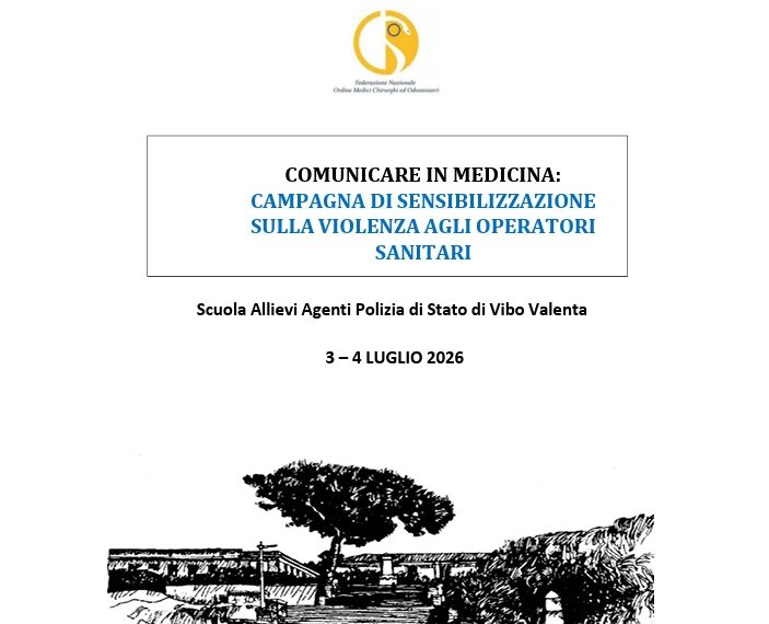 Vibo Valentia accoglie un grande evento della medicina italiana dedicato alla sensibilizzazione contro la violenza agli operatori sanitari