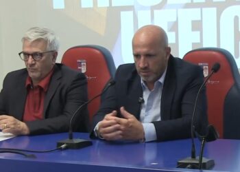 Calcio, la Vibonese presenta il nuovo allenatore: è Salvatore Marra (VIDEO)