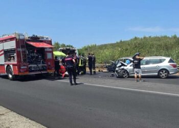 Incidente con tre feriti lungo la strada che da Vibo Valentia porta a Tropea via Monte Poro