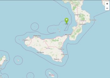 Questa notte terremoto al largo della Calabria