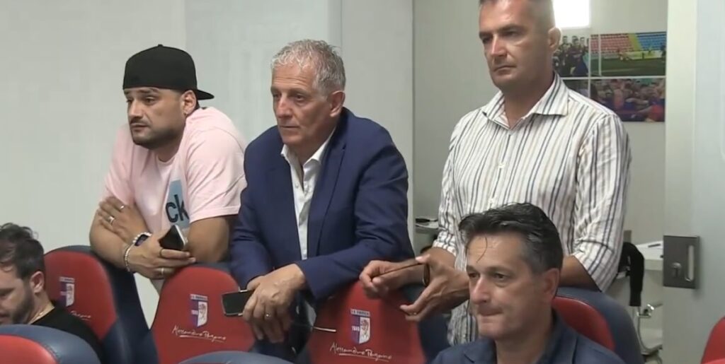 Calcio, la Vibonese presenta il nuovo allenatore: è Salvatore Marra (VIDEO) 2 vullo e putrino