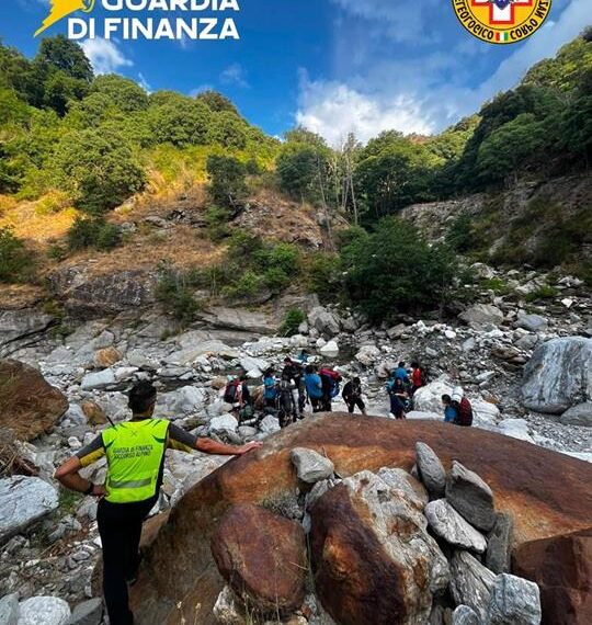 Recuperati gli scout rimasti bloccati nella zona impervia dell'ex Lago Costantino 1 Recuperati gli scout rimasti bloccati nella zona impervia dell’ex Lago Costantino