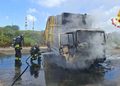 Monte Poro, incendio di un autocompattatore: intervento dei Vigili del Fuoco 11 Monte Poro, incendio di un autocompattatore: intervento dei Vigili del Fuoco