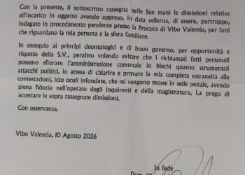 Le dimissioni di Menniti. Innocente fino a prova contraria, ma il sindaco resta politicamente responsabile 5 Le dimissioni di Menniti. Innocente fino a prova contraria, ma il sindaco resta politicamente responsabile