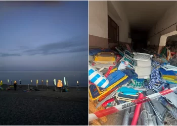 A Belvedere Marittimo liberati circa 700 Mq di arenile occupati da sdraio ed ombrelloni lasciati dai villeggianti 6 A Belvedere Marittimo liberati circa 700 Mq di arenile occupati da sdraio ed ombrelloni lasciati dai villeggianti