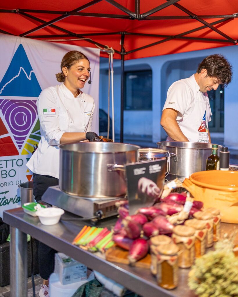 Nel suo primo evento pubblico il Distretto del Cibo di Vibo Valentia celebra la ‘Nduja di Spilinga: simbolo della Calabria del mondo 4 Cooking show Di Lieto Spilinga