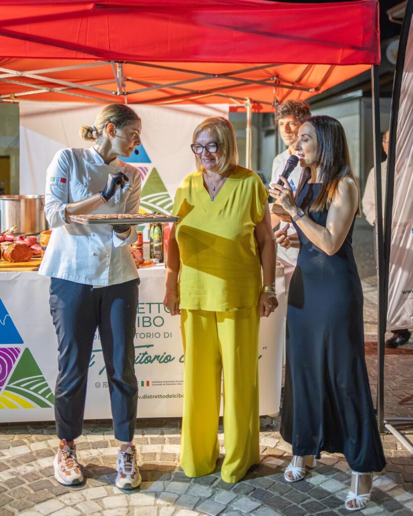 Nel suo primo evento pubblico il Distretto del Cibo di Vibo Valentia celebra la ‘Nduja di Spilinga: simbolo della Calabria del mondo 3 Da sx Di Lieto Caronte Aloi
