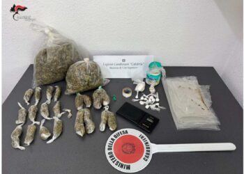 I Carabinieri di Cirò sequestrano cocaina e marijuana in un immobile abbandonato