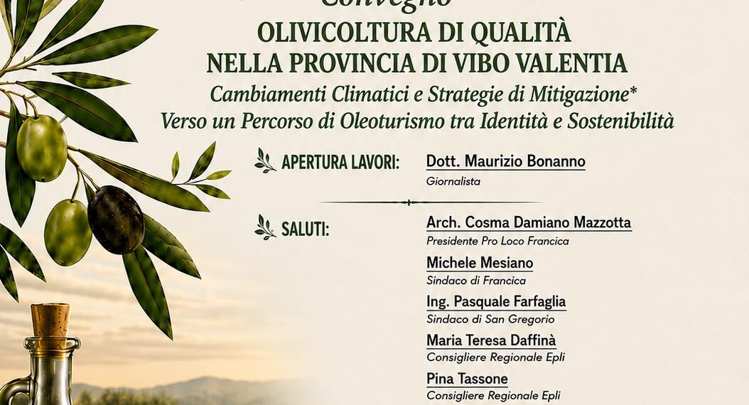 A Francica la tradizionale Festa dell'Olio 1 A Francica la tradizionale Festa dell’Olio