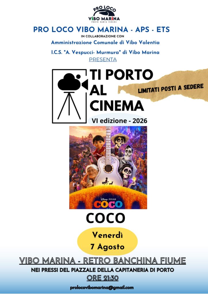 A Vibo Marina la VI Rassegna “Ti Porto al Cinema” presso la Retrobanchina Fiume 2 PHOTO 2026 08 05 17 02 31