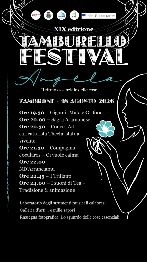 XIX Tamburello Festival di Zambrone. Tradizione, musica e memoria: il battito che unisce una comunità 2 Storia tamburello
