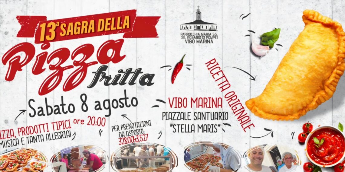 Vibo Marina, torna la Sagra della Pizza Fritta: una festa di sapori che racconta il cuore della comunità 1 Vibo Marina, torna la Sagra della Pizza Fritta: una festa di sapori che racconta il cuore della comunità
