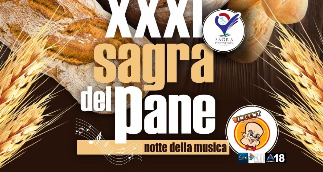 La Sagra del Pane: Stefanaconi si prepara all’evento dell’estate tra musica e sapori genuini 1 La Sagra del Pane: Stefanaconi si prepara all’evento dell’estate tra musica e sapori genuini