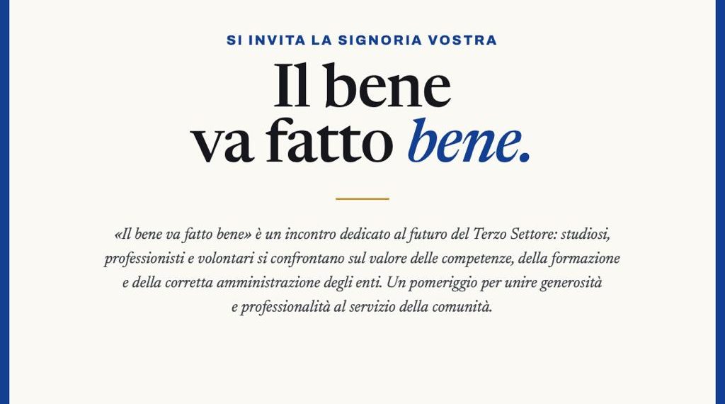 Il Terzo Settore entra nel vivo: a Jonadi parte un percorso tra diritto, fiscalità e progettazione 1 Il Terzo Settore entra nel vivo: a Jonadi parte un percorso tra diritto, fiscalità e progettazione