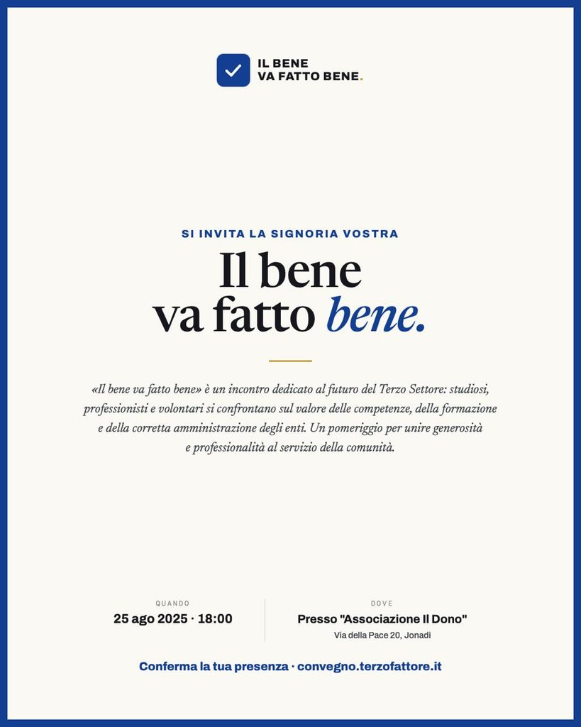 Il Terzo Settore entra nel vivo: a Jonadi parte un percorso tra diritto, fiscalità e progettazione 2 WhatsApp Image 2026 08 25 at 14.54.16