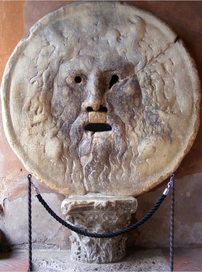 La Bocca della Verità, non era un magico giudice, ma un antico tombino romano 2 bocca della verita 5
